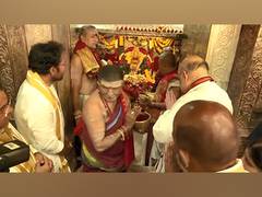 
      
      Shah offers prayers at Sri Ujjaini Mahakali Matha Devasthanam
      
      