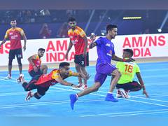 
      
      UKK: Gujarat Giants sink to first defeat of season
      
      