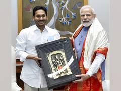 
      
      Andhra Pradesh CM Jagan Mohan Reddy calls on PM Modi in Delhi
      
      