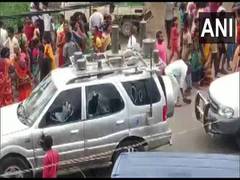 
      
      Bihar: Stones pelted on Nitish Kumar's convoy, 13 arrested
      
      