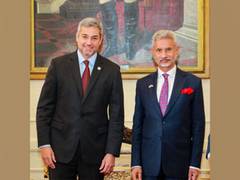 
      
      Jaishankar thanks Paraguan Prez for hospitality, hails relations
      
      