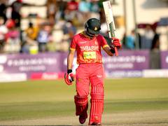 
      
      Raza was outstanding again: Regis Chakabva after loss to India
      
      