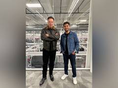 
      
      Elon Musk meets his Twitter friend from India
      
      