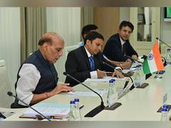 
      
      Rajnath Singh arrives in Tashkent to attend SCO meeting
      
      
