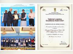 
      
      TCI Group wins India's First National Logistics Excellence Awards
      
      