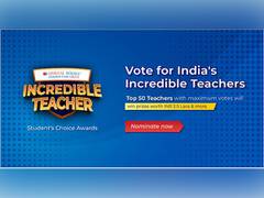 
      
      India's Incredible Teachers Student Choice Award
      
      