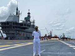 
      
      Indian Navy requires three aircraft carriers: Vice admiral
      
      