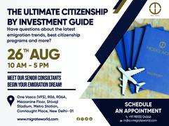 
      
      Migrate World to host seminar for HNIs in New Delhi
      
      