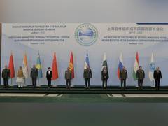 
      
      Rajnath Singh attends SCO Defence Ministers' meeting 
      
      