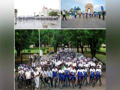 
      
      Cyclothon India gate to Mumbai to promote nuclear energy
      
      