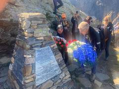 
      
      Indian envoy pays homage to 1950, 1966 Air India crash victims
      
      