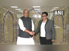 
      
      Rajnath Singh holds bilateral talk with his Tanzanian counterpart
      
      