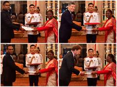 
      
      Envoys of 4 nations present credentials to President Murmu
      
      