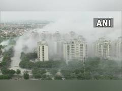 
      
      Twin Tower demolition: Stay indoors, wear N-95 mask, says expert
      
      