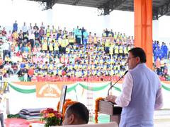
      
      CM Dhami launches 'CM Udyman Khiladi Unnayan Yojana'
      
      