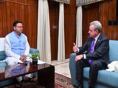 
      
      Australia envoy calls on Uttarakhand CM Pushkar Singh Dhami
      
      