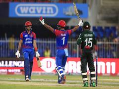 
      
      "We finished the game really well": Afghanistan captain after...
      
      