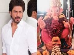 
      
      Shah Rukh Khan welcomes home his 'Ganpatiji' with son AbRam
      
      