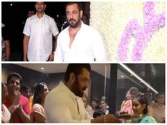 
      
      Salman gives a glimpse of Ganpati arti at sister Arpita's home
      
      