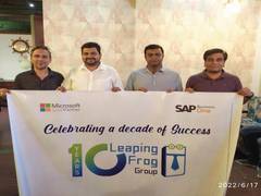 
      
      Leaping Frog Solutions celebrates its 10th Anniversary
      
      