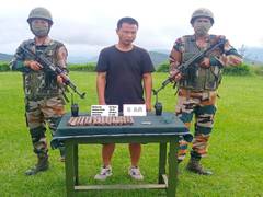 
      
      Assam Rifles recovers war like stores, one person apprehended
      
      