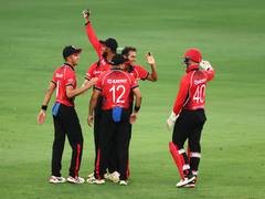 
      
      Asia Cup 2022: Hong Kong skipper Nizakat Khan wins toss, opts...
      
      