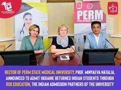 
      
      Perm State Medical University to accommodate Ukraine students
      
      