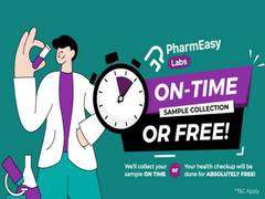 
      
      PharmEasy Labs - Introducing 'On-Time or FREE!' sample collection
      
      