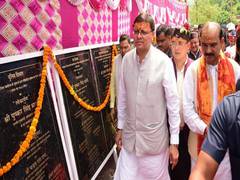 
      
      Uttarakhand CM launches developmental works
      
      