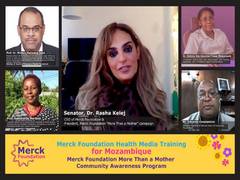 
      
      Merck Foundation First Health Media Training in Mozambique
      
      