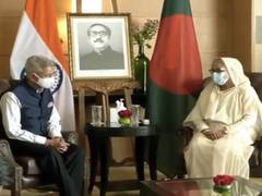 
      
      Bangladesh PM Sheikh Hasina meets Jaishankar
      
      