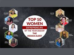 
      
      Top 10 women entrepreneurs of the year 2022 by The Indian Alert
      
      