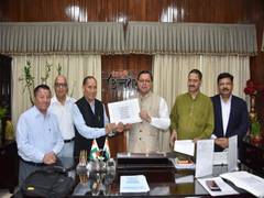 
      
      Uttarakhand: Govt committee on land laws submits report to Dhami
      
      