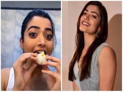 
      
      Watch: Rashmika Mandanna gorges on her first ever modak
      
      