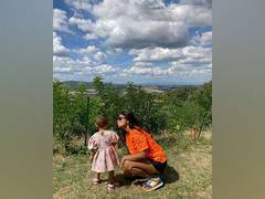
      
      Shriya Saran enjoys vacation with daughter Radha in Europe
      
      