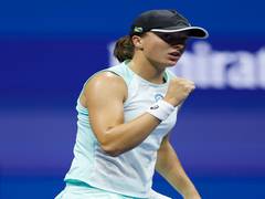 
      
      US Open: World No.1 Swiatek fends off Pegula to seal semi-finals
      
      