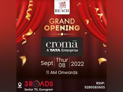 
      
      Reach 3 Roads welcomes Croma, the mega electronic store
      
      