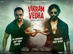 
      
      Hrithik, Saif's action thriller 'Vikram Vedha' trailer out now
      
      