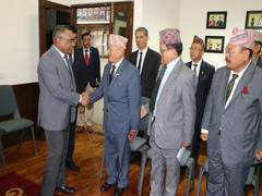 
      
      Army Chief Gen Manoj Pande meets Indian Army veterans from Nepal
      
      