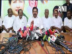 
      
      Edappadi K Palaniswami arrives at AIADMK HQ in Chennai
      
      