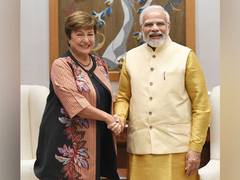
      
      IMF MD congratulates India on post-pandemic economic recovery
      
      