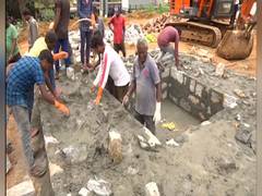 
      
      Students protest against construction of temple 
      
      