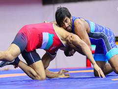 
      
      Four Indian wrestlers suffer defeat on day one
      
      