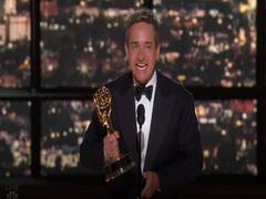 
      
      Matthew Macfadyen wins his first Emmy for Succession
      
      
