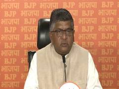 
      
      Bengal a 'lawless, bankrupt state': BJP's Ravi Shankar Prasad
      
      