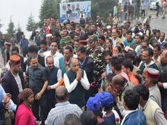
      
      Jai Ram Thakur welcomes ST status to people of Trans-Giri area
      
      