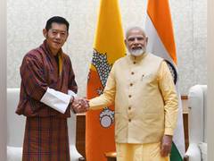 
      
       PM Modi meets King of Bhutan to strengthen India, Bhutan ties
      
      