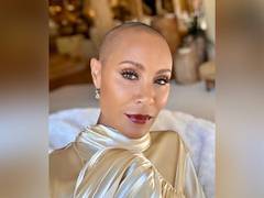 
      
      Jada Pinkett celebrates 'Bald Is Beautiful Day'
      
      