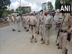 
      
      Clash between police, locals during eviction drive in Manipur 
      
      