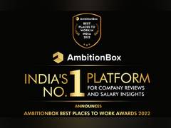 
      
      Announcing winners of 'AmbitionBox Best Places To Work Awards'
      
      